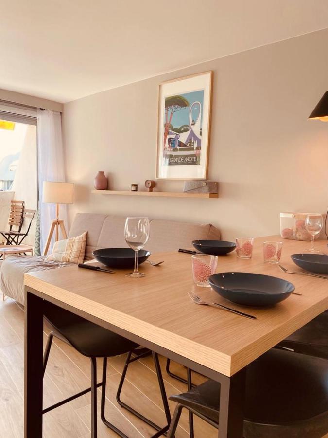 Le Cali, P2 Cabine Dans Une Residence Avec Piscine, Vue Mer Et Parking Prive La Grande Motte Exteriér fotografie