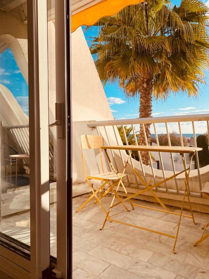 Le Cali, P2 Cabine Dans Une Residence Avec Piscine, Vue Mer Et Parking Prive La Grande Motte Exteriér fotografie