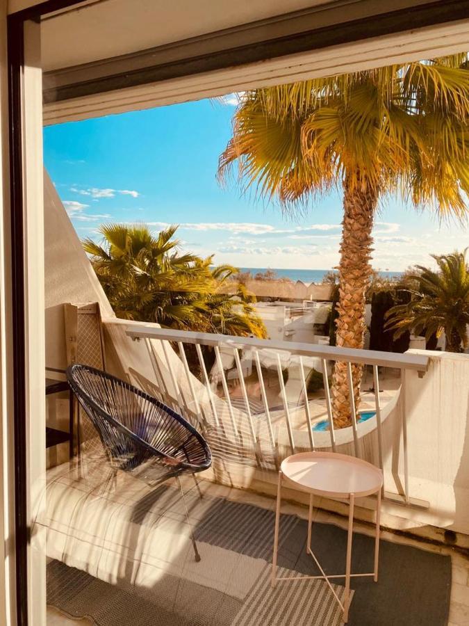 Le Cali, P2 Cabine Dans Une Residence Avec Piscine, Vue Mer Et Parking Prive La Grande Motte Exteriér fotografie